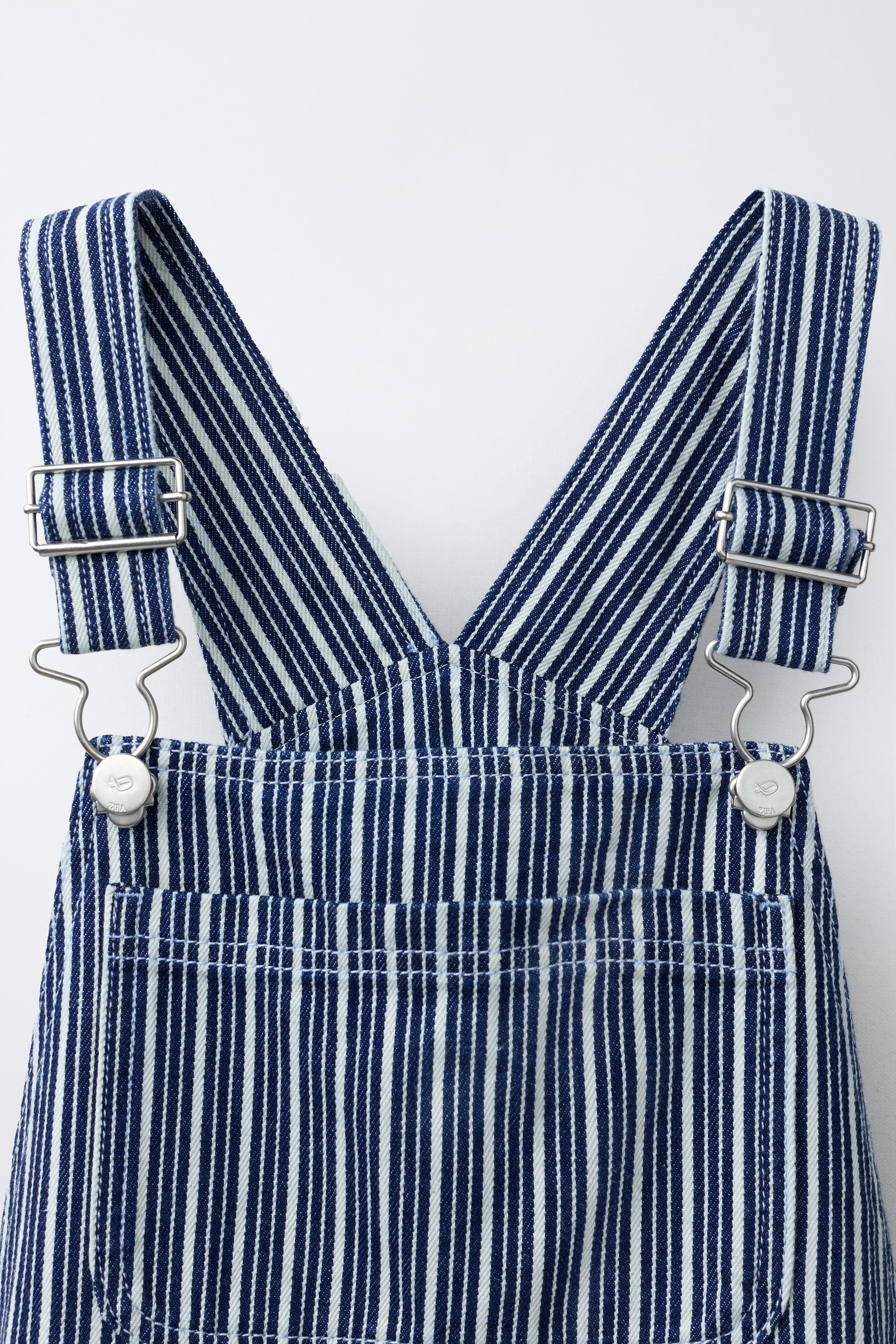 PENN © STRIPED OVERALL SHORTS